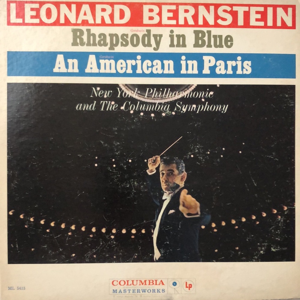 Gershwin Perf. By New York Philharmonic And Columbia Symphony Vinyl Lp '59